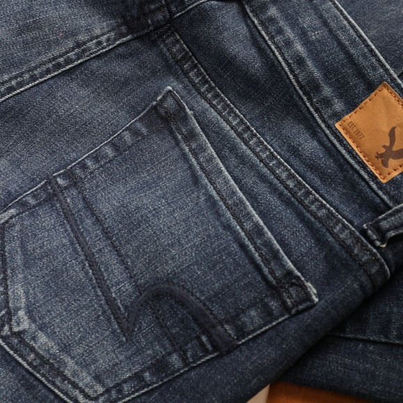 AMERICAN EAGLE flare jeans size 0 - Picture 6 of 6